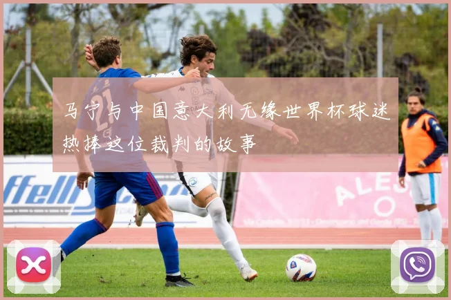 马宁与中国意大利无缘世界杯球迷热捧这位裁判的故事