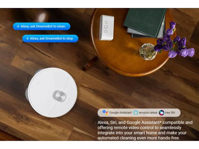 Robot Hút Bụi Dreame L10 Prime-thiết kế ấn tượng với màu trắng sang trọng