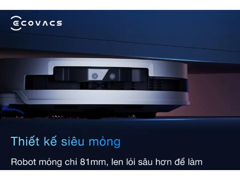 Đánh giá chi tiết robot hút bụi lau nhà Ecovacs T50 Pro Omni tại Hola Coop