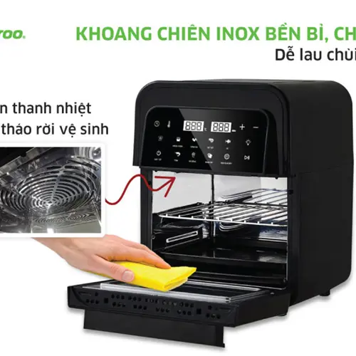 Lò Chiên Không Dầu 6 Lít Kangaroo KG6AF2A 2